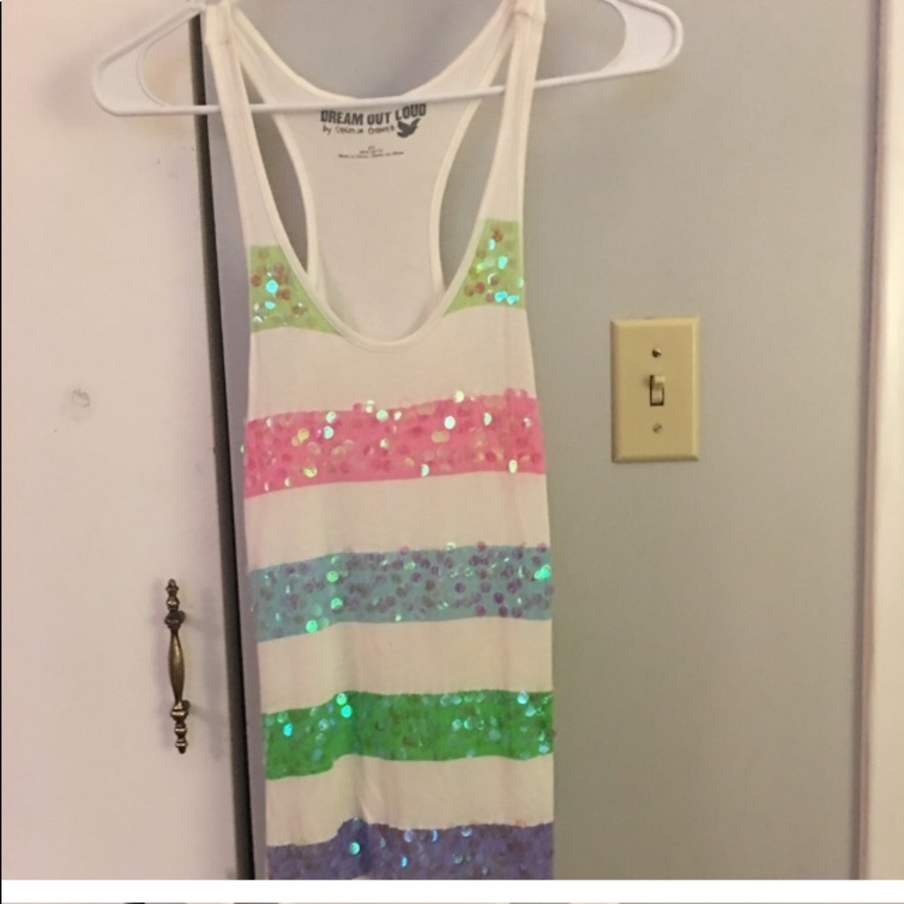 🌺SALEWorn one time only for just a few hours . Like new Extra CUTE tank top🌺